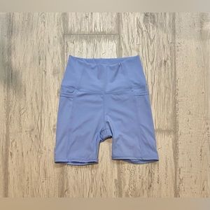 Cotton On Body Periwinkle Biker Shorts with Pockets
